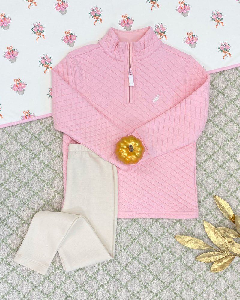Quilted Canter Collar Half Zip - Après NJ