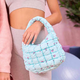 Quilted Scrunchies Cherry Printed Mini Hobo Crossbody Bag - Après NJ