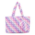 Quilted Scrunchies Large Tote Bag with Coin Purse - Après NJ