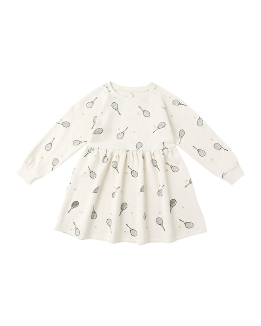 Raglan Dress in Tennis Print - Après NJ
