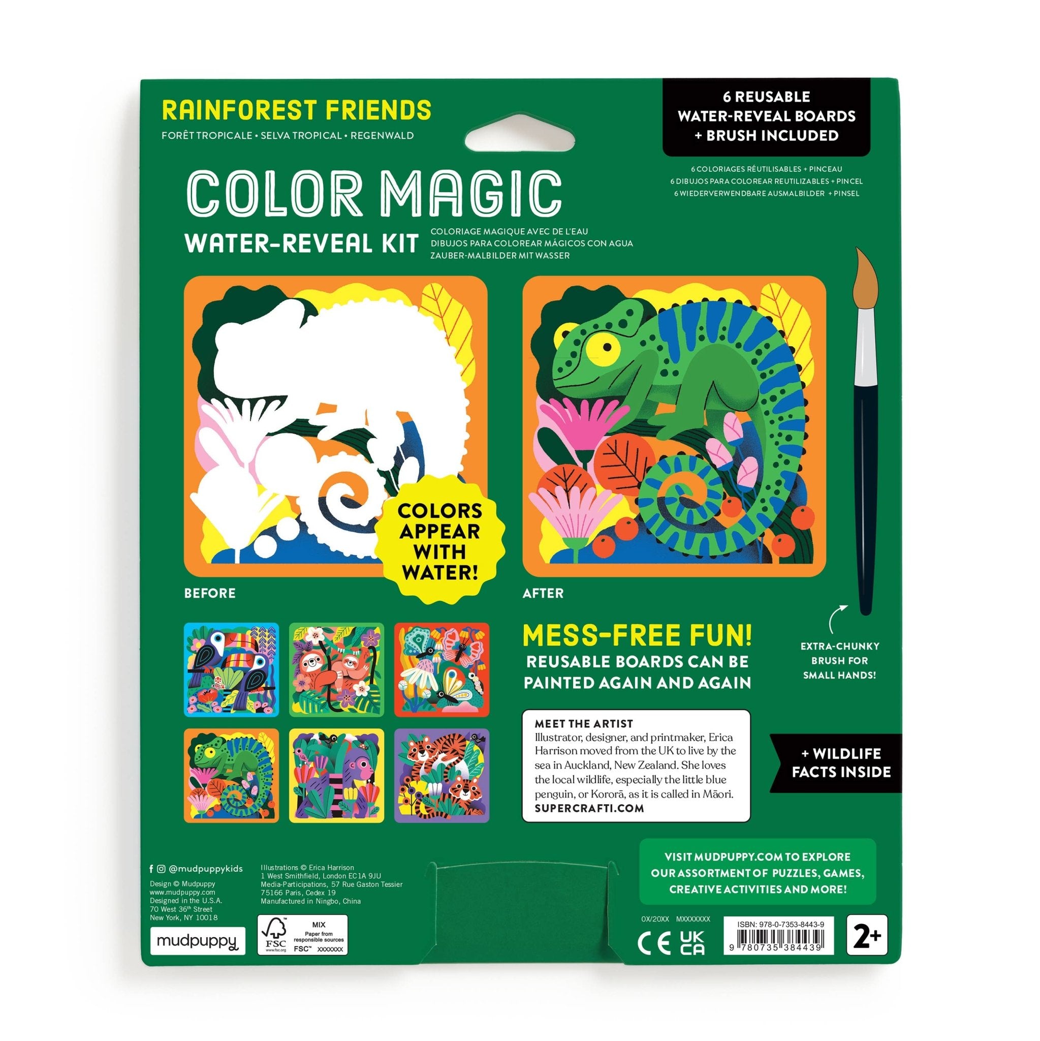 Rainforest Friends Water - Reveal Kit - Après NJ