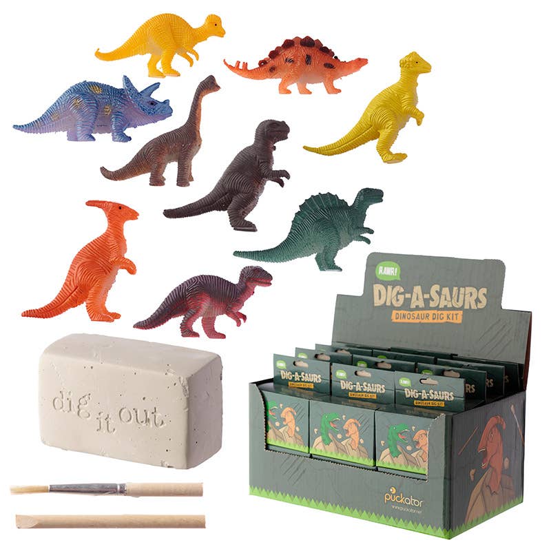 Rawr Mini Dinosaur Dig - A - Saurs Dig it Out Kit - Après NJ