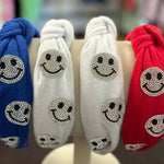 Red White or Blue Solid Terry Headband - Après NJ