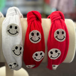 Red White or Blue Solid Terry Headband - Après NJ