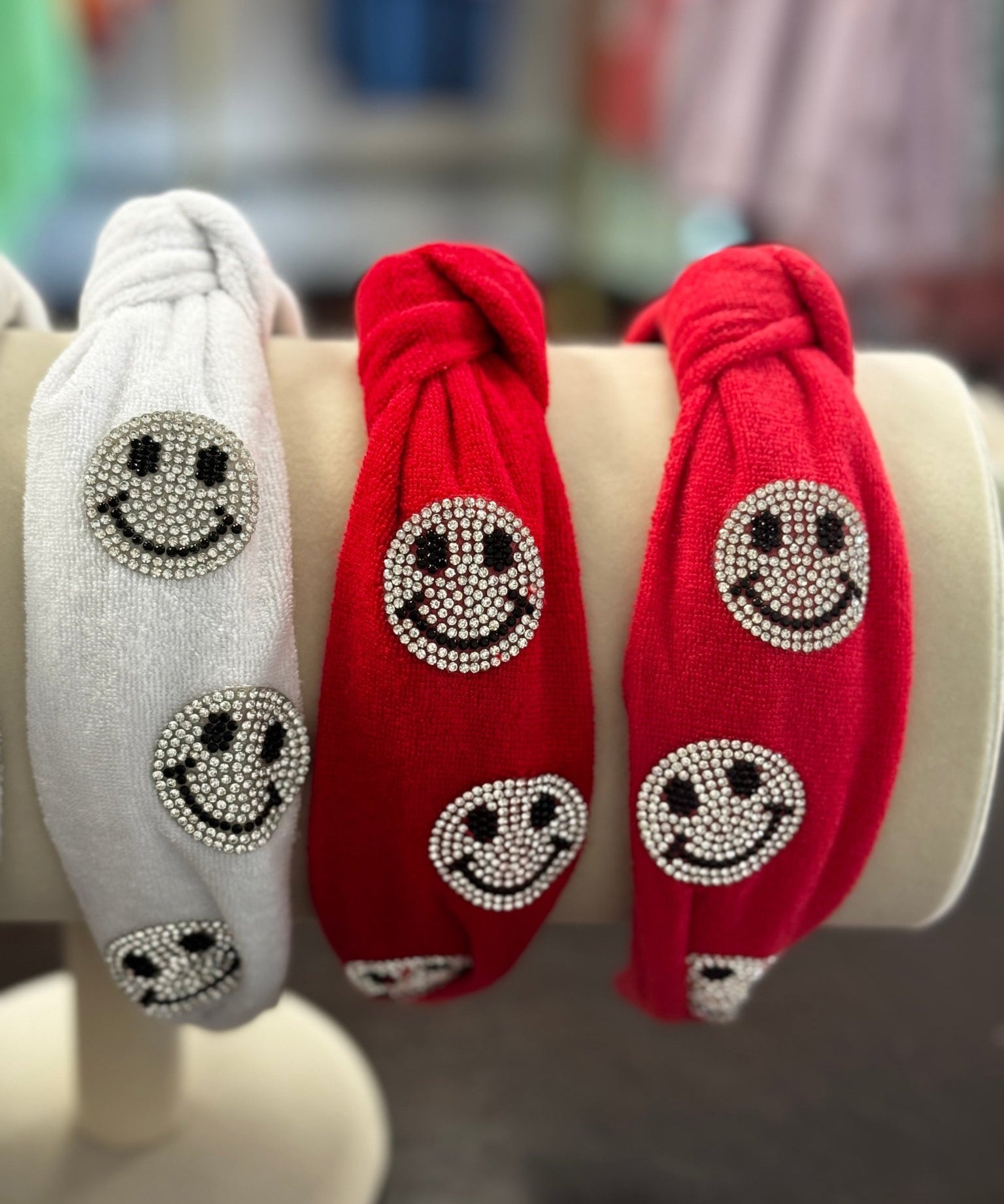 Red White or Blue Solid Terry Headband - Après NJ