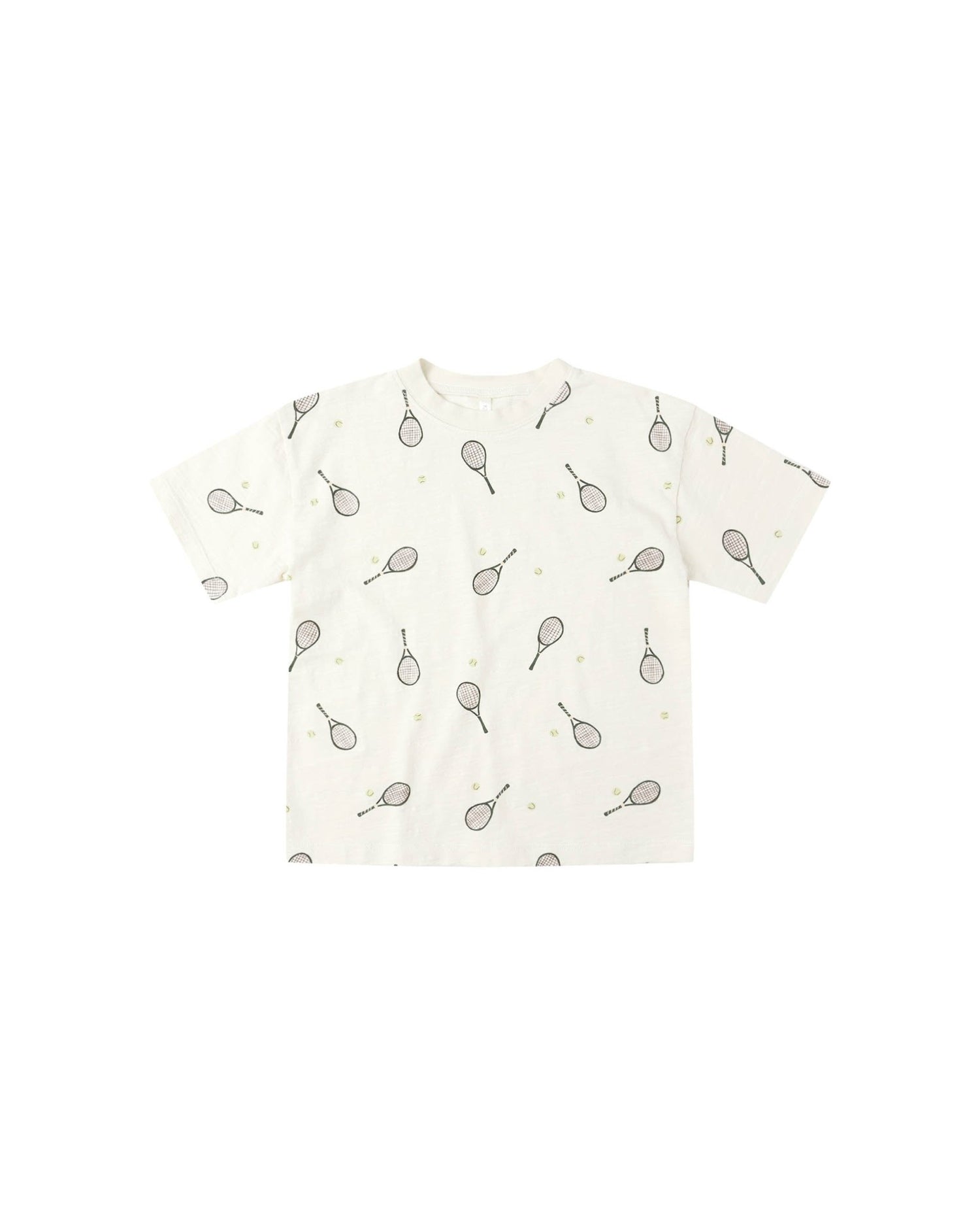 Relaxed Tee in Tennis Print - Après NJ