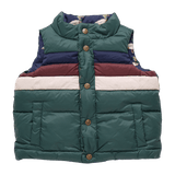 Reversible Ellis Ruffle Vest - Evergreen Stripe - Après NJ