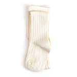 Ribbed Knit Tights - Ivory - Après NJ