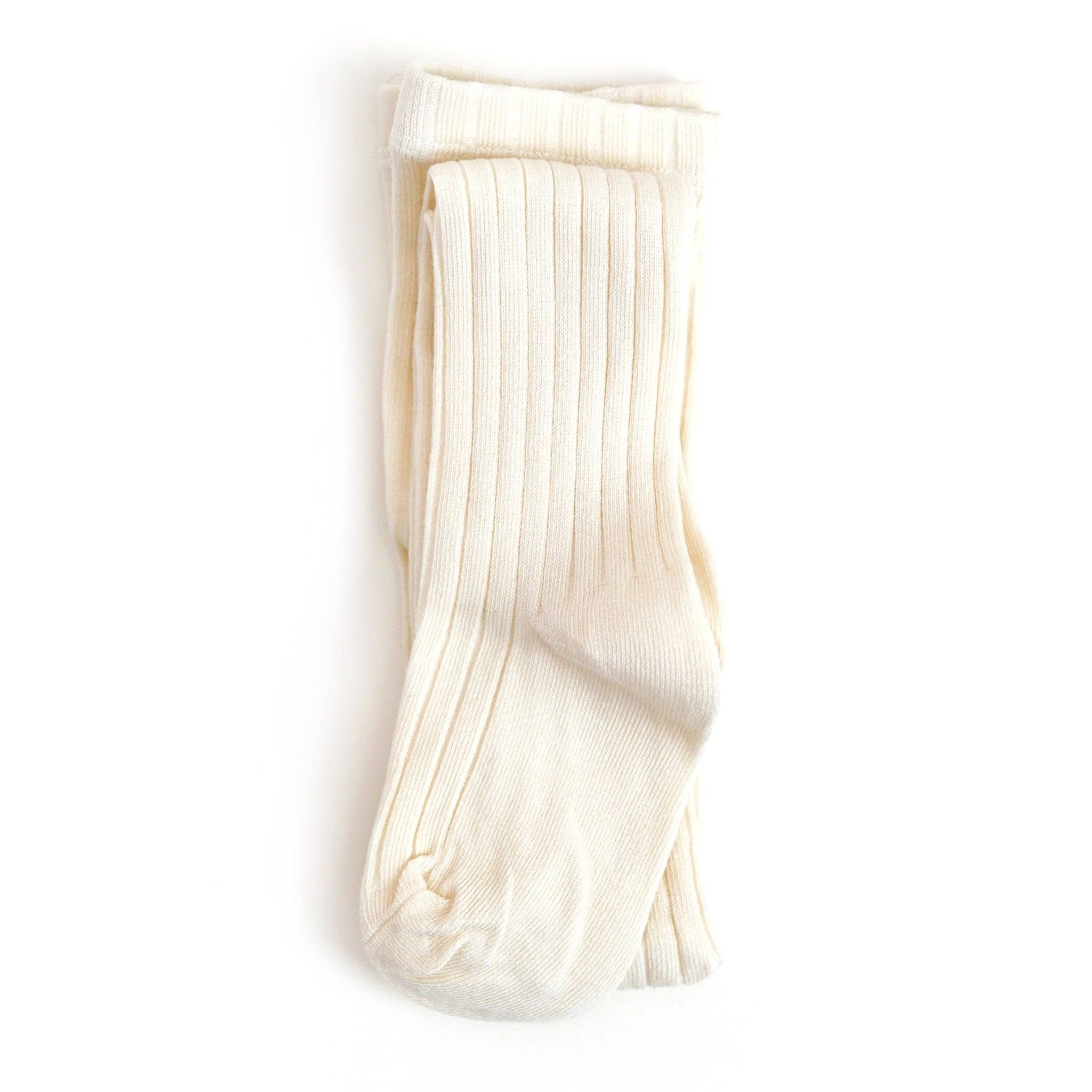 Ribbed Knit Tights - Ivory - Après NJ