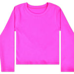 Ribbed Long Sleeve Shirt - Hot Pink - Après NJ