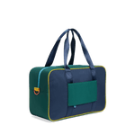 Rockaway Duffle in Navy Green Block - Après NJ