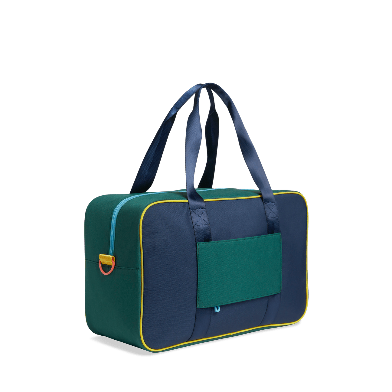 Rockaway Duffle in Navy Green Block - Après NJ