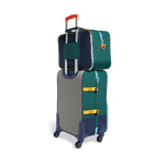 Rockaway Duffle in Navy Green Block - Après NJ
