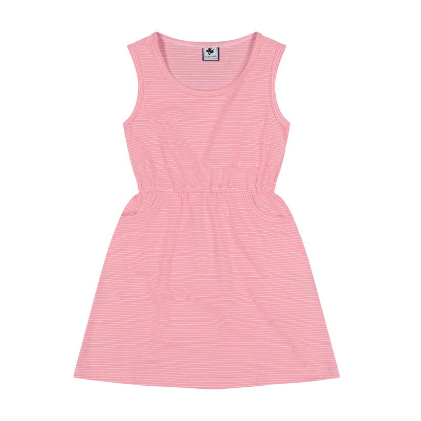 Ruby Pocket Dress in Pink Stripe - Après NJ