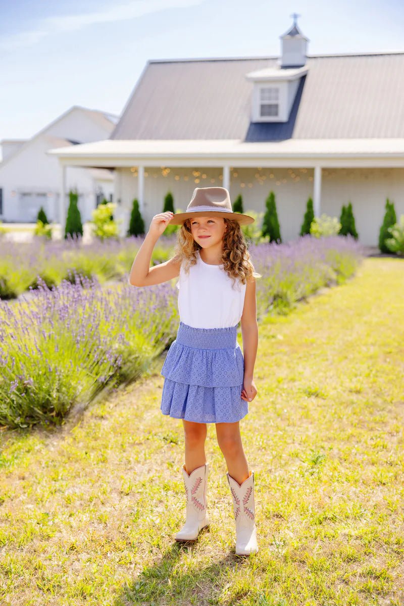 Ruthie Eyelet Ruffle Skirt - Après NJ