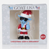 GOAT USA Santa Thumbs Up Ornament