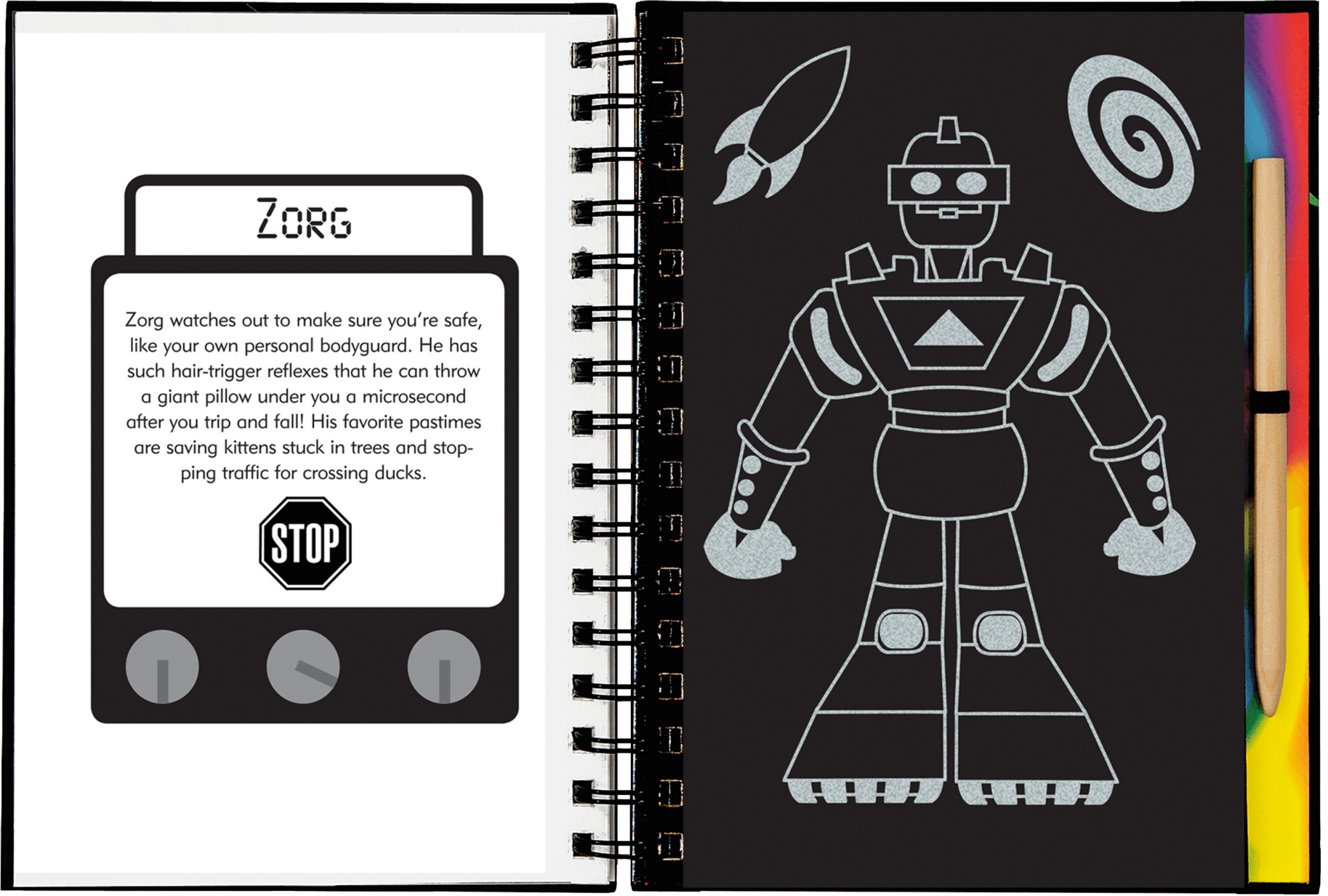Scratch & Sketch Robots - Après NJ