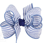 Seersucker Hair Bow (2 color options) - Après NJ