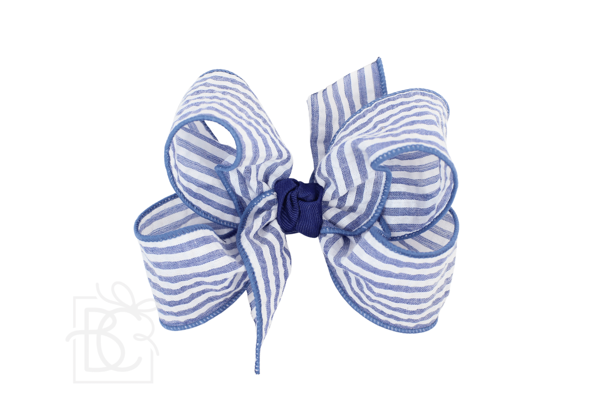Seersucker Hair Bow (2 color options) - Après NJ