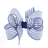 Seersucker Hair Bow (2 color options) - Après NJ