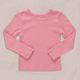 Seesaw Long Sleeve Rib T-shirt - Dark Pink - Après NJ
