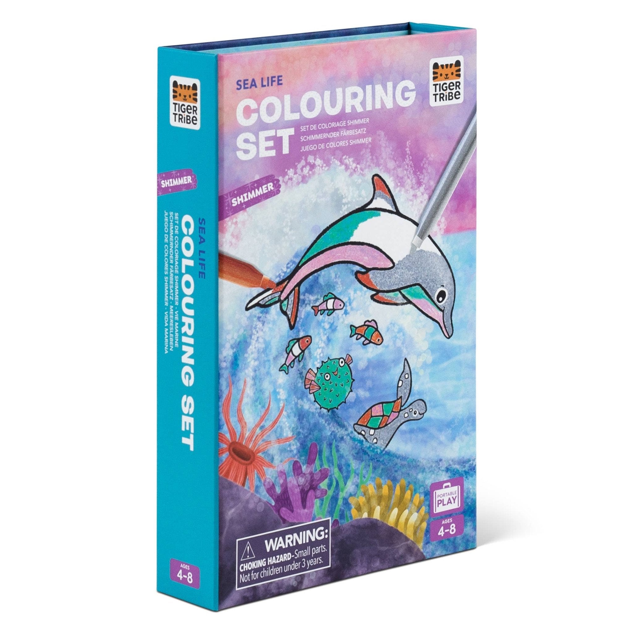 Shimmer Coloring Set - Sea Life - Après NJ