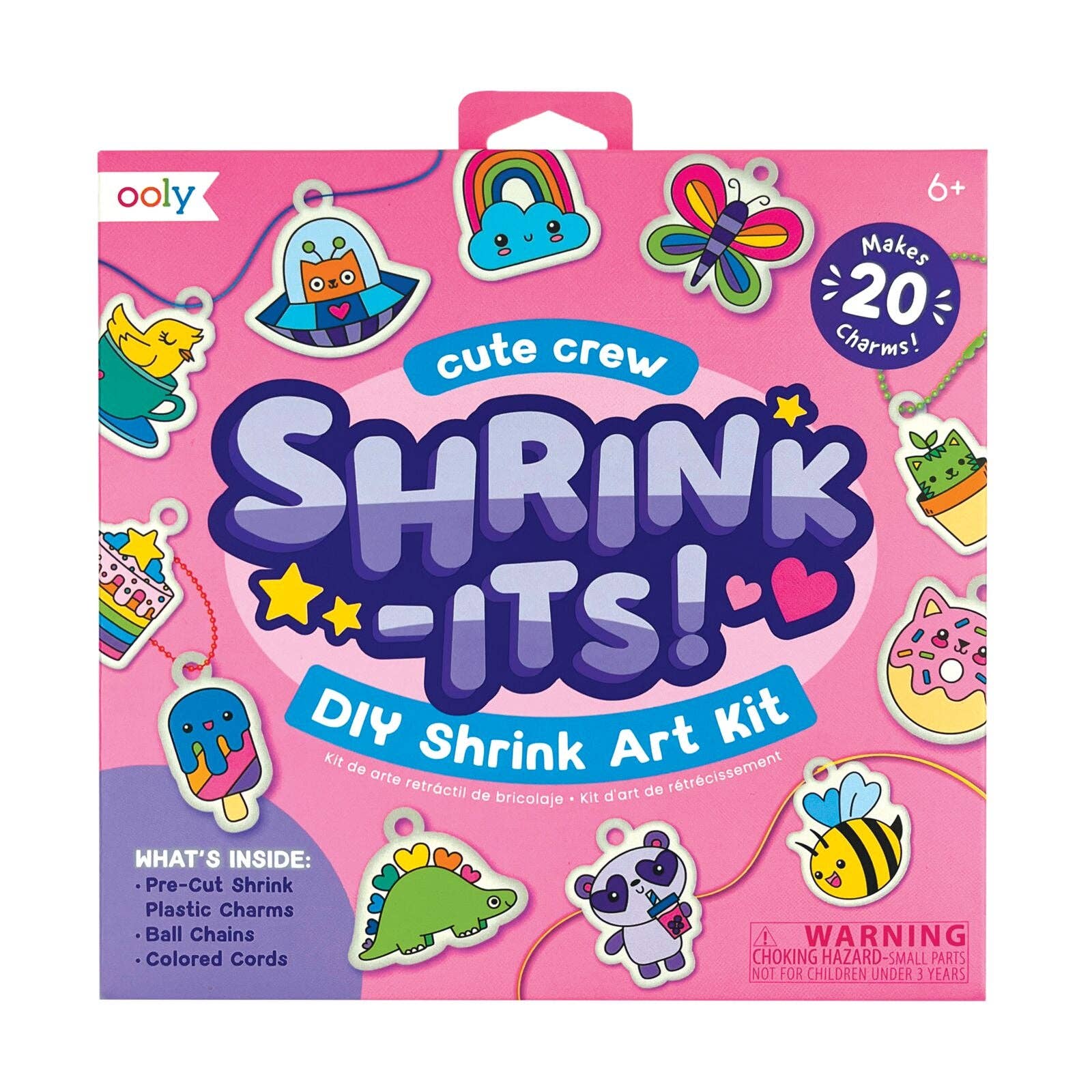 Shrink - Its! D.I.Y. Shrink Art Kit - Cute Crew - Après NJ