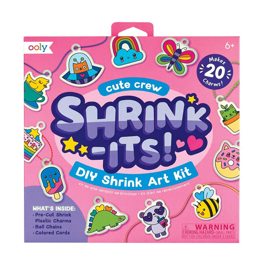 Shrink - Its! D.I.Y. Shrink Art Kit - Cute Crew - Après NJ