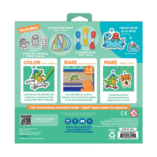 Shrink - Its! D.I.Y. Shrink Art Kit - Fun Friends - Après NJ