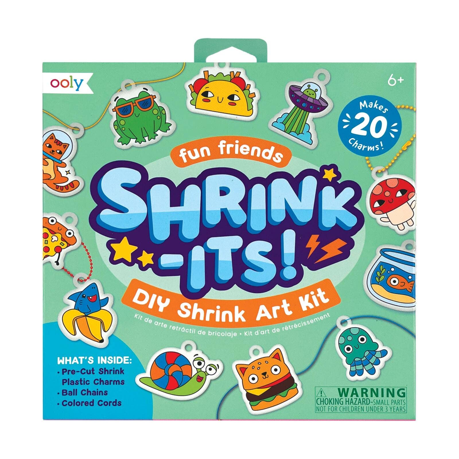 Shrink - Its! D.I.Y. Shrink Art Kit - Fun Friends - Après NJ