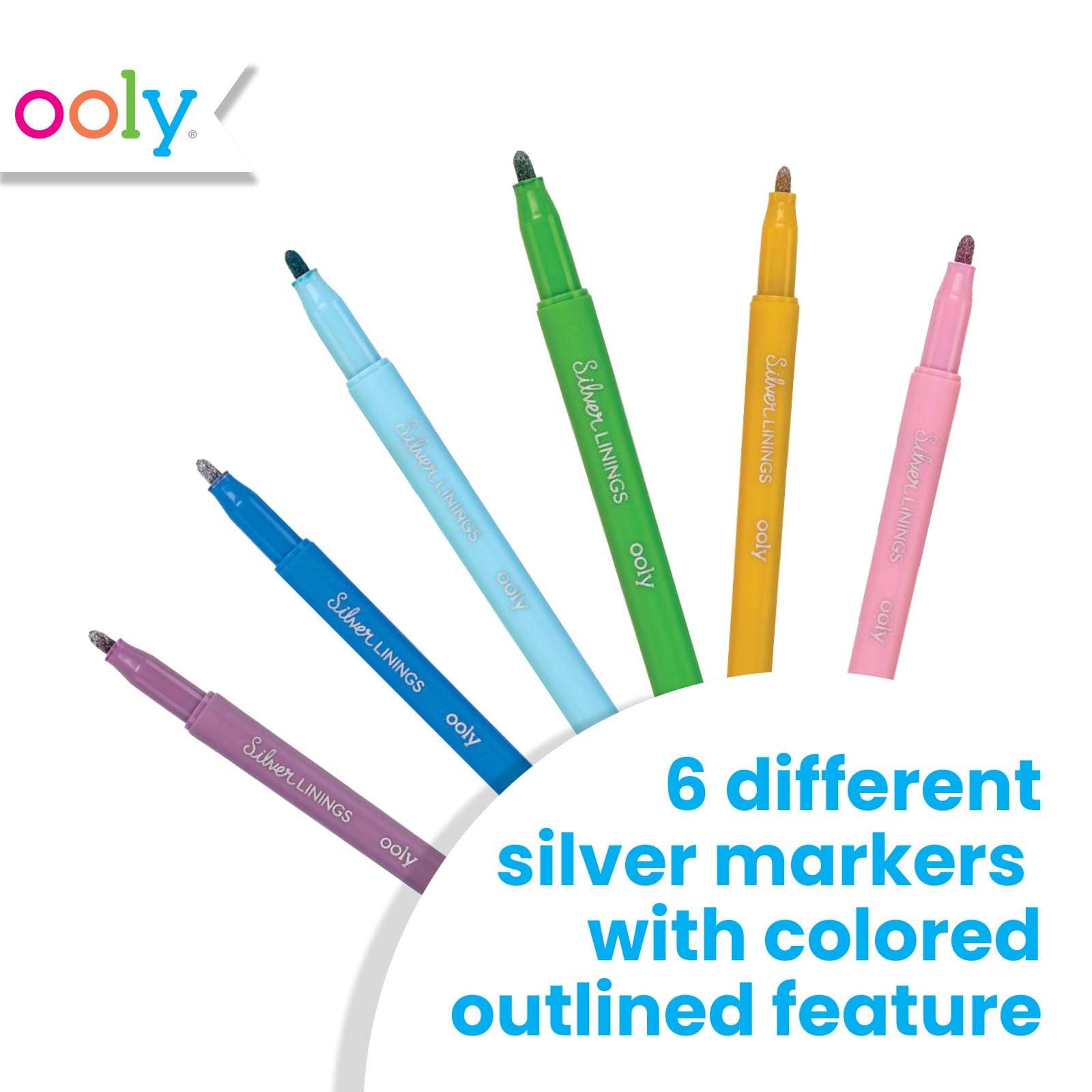 Silver Linings Outline Markers - Après NJ