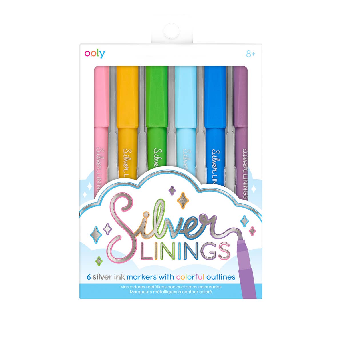Silver Linings Outline Markers - Après NJ