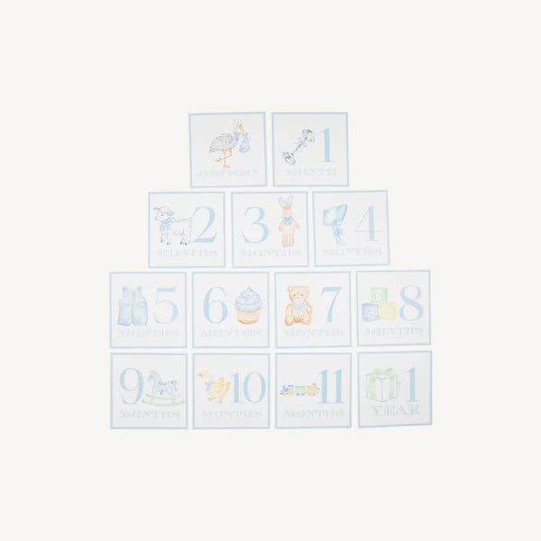 Sir Proper's Month Marker Cards (2 colors) - Après NJ