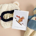 Ski Bear Baby Greeting Card - Après NJ
