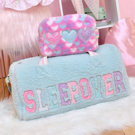 'Sleepover' Sherpa Barrel Duffle Bag - Après NJ