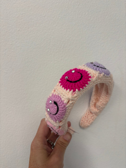 Smiley Crochet Headband - Après NJ