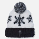 GOAT USA Youth Snowflake Fuzzy Winter Hat