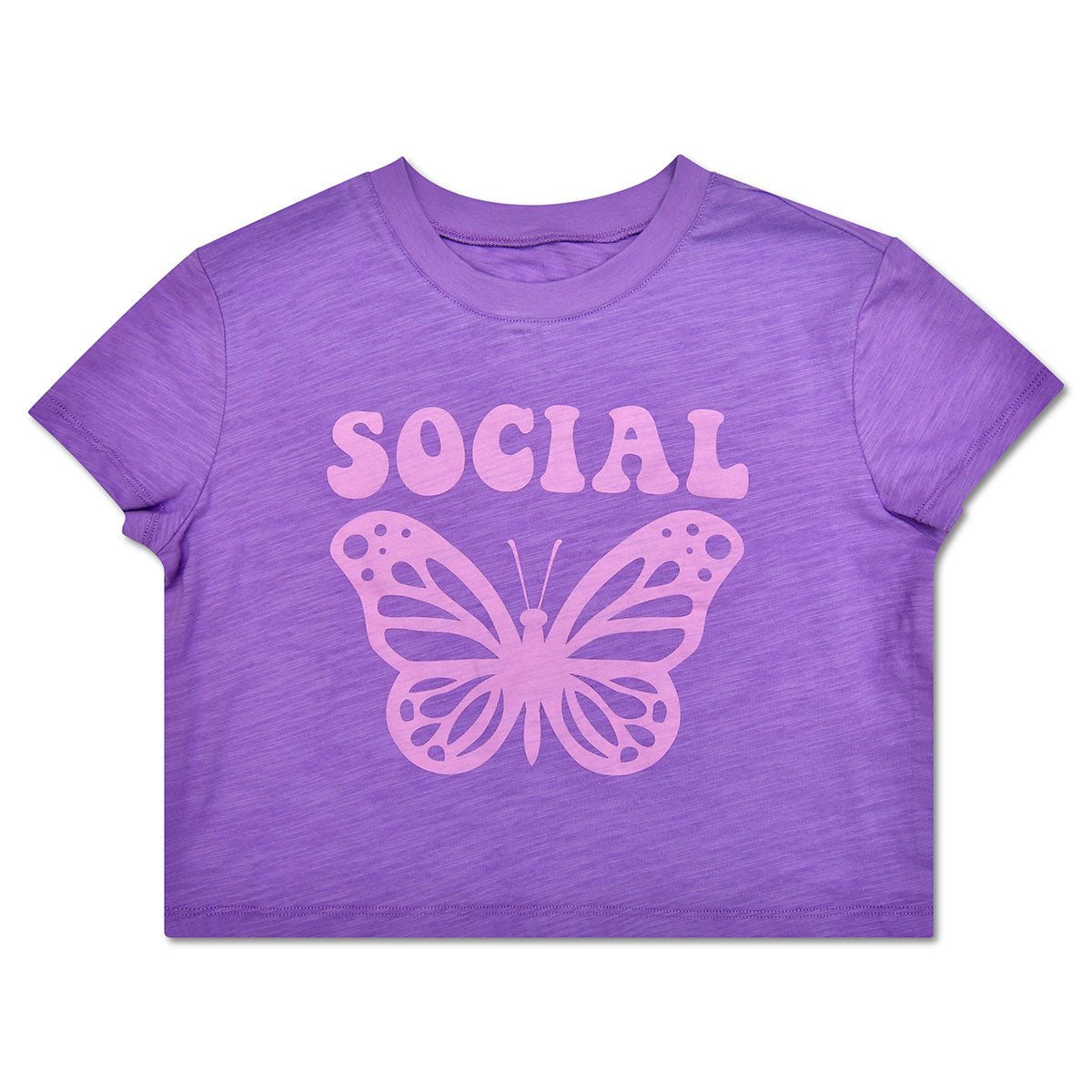 Social Butterfly Boxy Tee Shirt - Après NJ