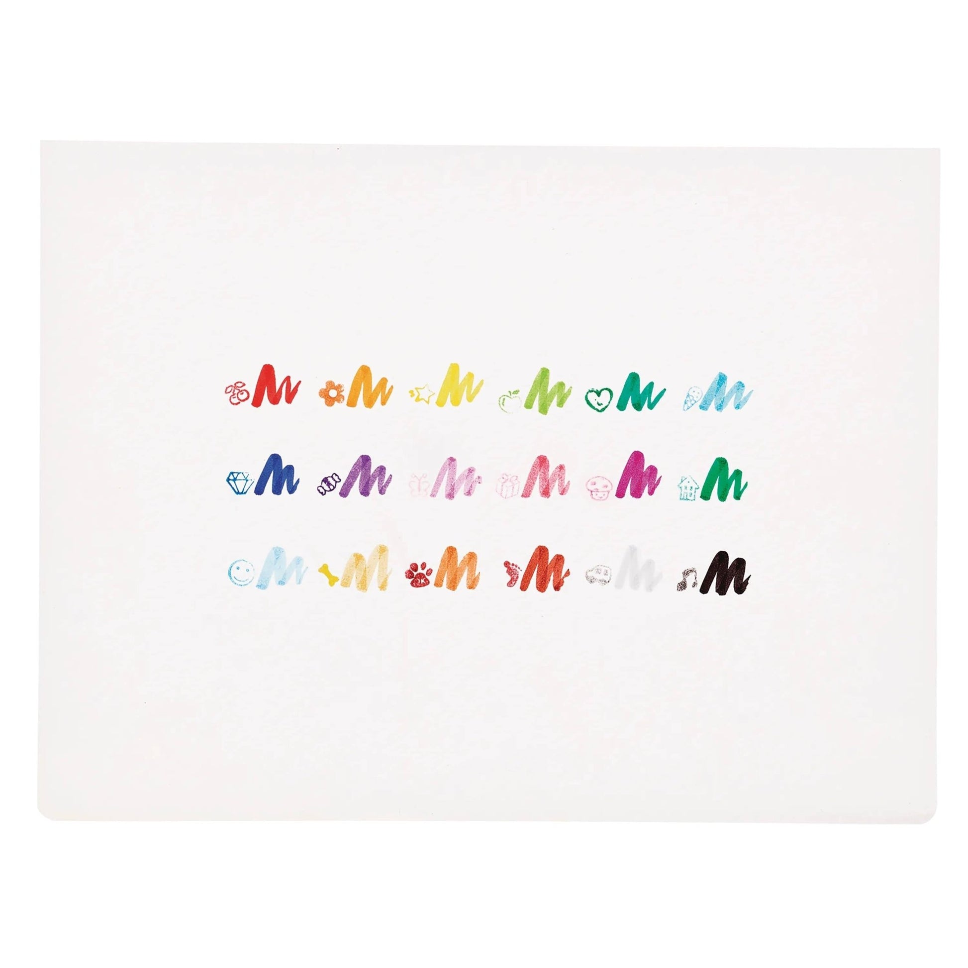 Stampables Double - Ended Stamp & Brush Markers: Set of 18 - Après NJ