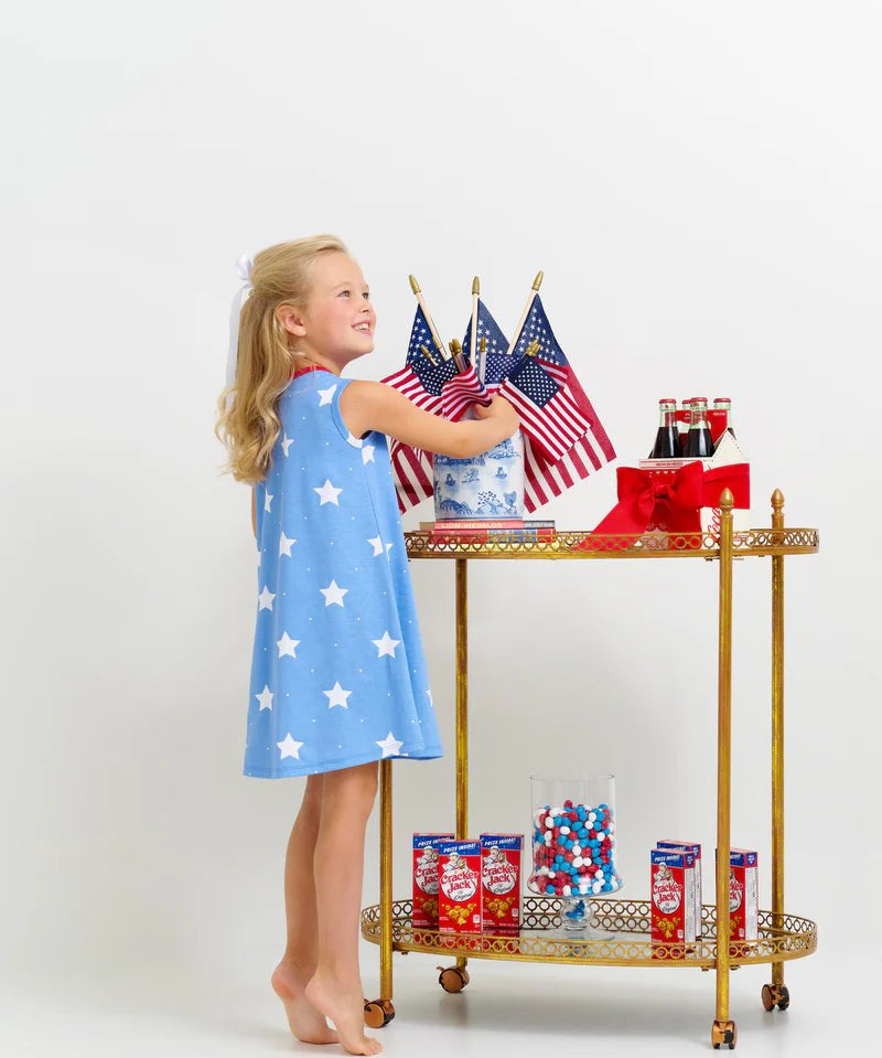 Stars Sleeveless Polly Play Dress - Après NJ