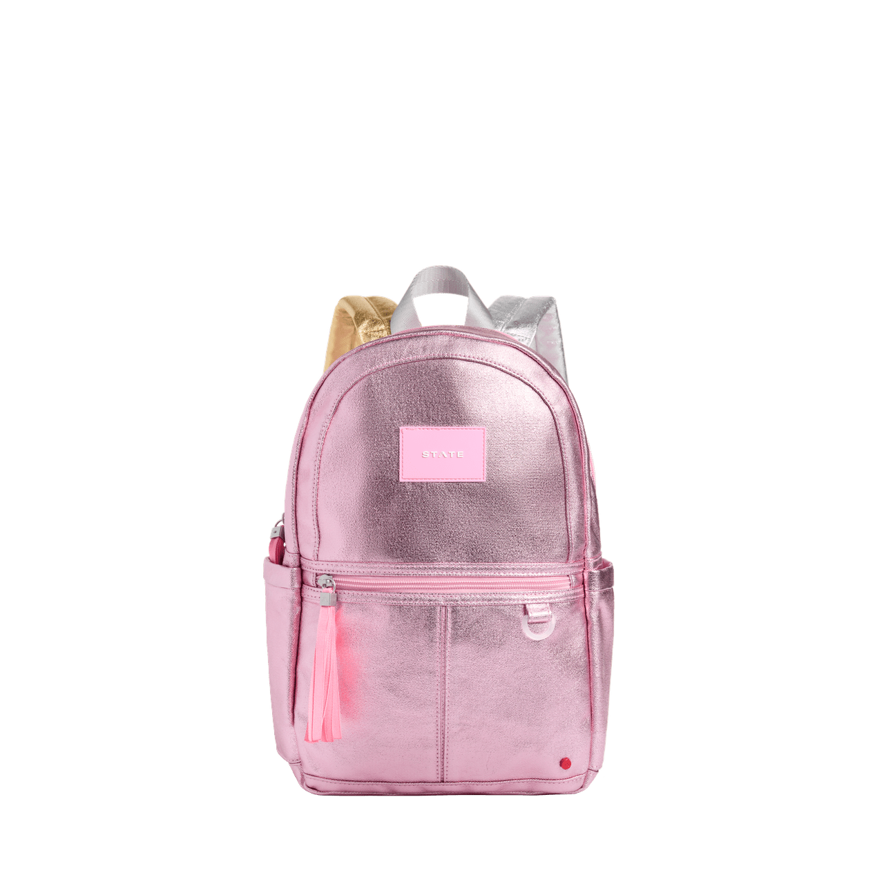 STATE: Pink/Metallic Mini Backpack - Après NJ