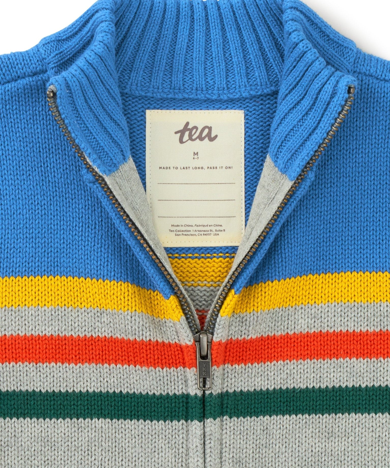 Striped Traveler Zip Sweater - Après NJ