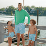 Sunburst Print Kids' Swim Trunks - Après NJ