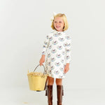 Tatum's Turtleneck Dress - Highland Horses - Après NJ