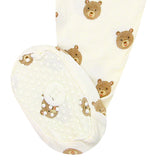Teddy Zipper Footie
