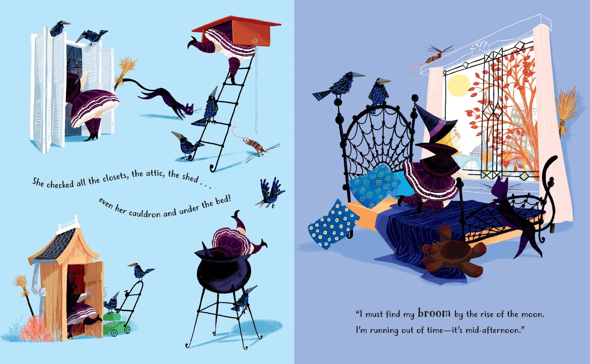 The Little Witch Who Lost Her Broom! - Après NJ