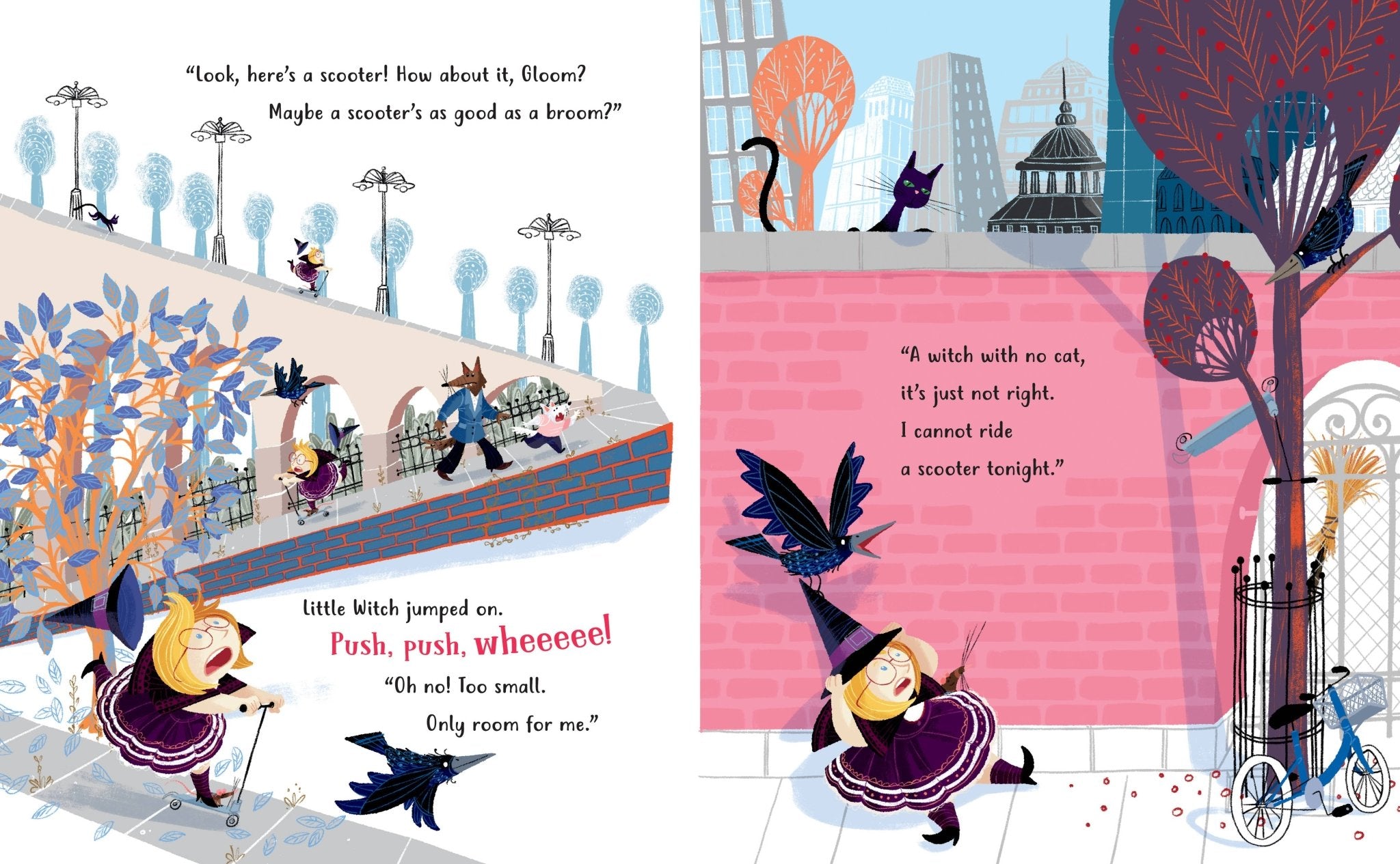 The Little Witch Who Lost Her Broom! - Après NJ