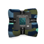 Throw Blanket - Camouflage - Blue & Green - Après NJ