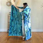 Throw Blanket - Camouflage - Blue & Green - Après NJ