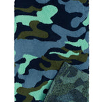 Throw Blanket - Camouflage - Blue & Green - Après NJ